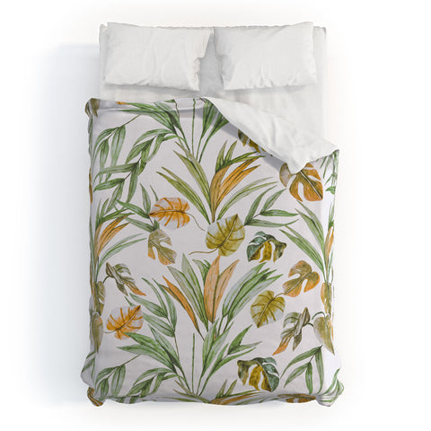 Marta Barragan Camarasa Sweet tropical botany Duvet Cover