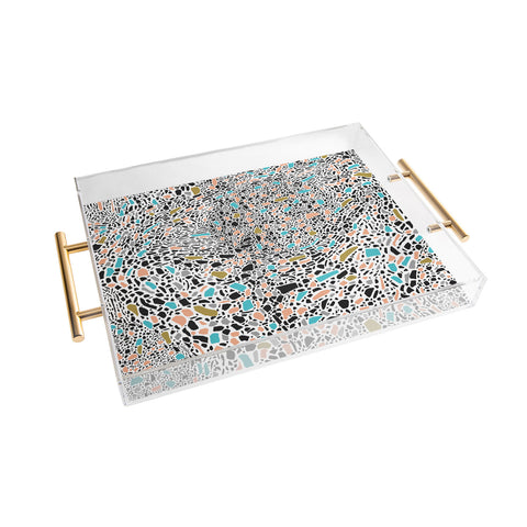 Marta Barragan Camarasa Terrazzo waves Acrylic Tray