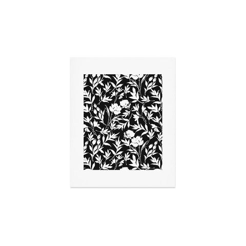 Marta Barragan Camarasa The black and white garden APD Art Print