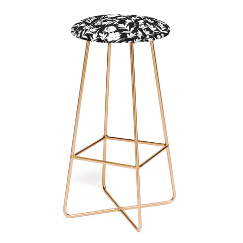 Marta Barragan Camarasa The black and white garden APD Bar Stool