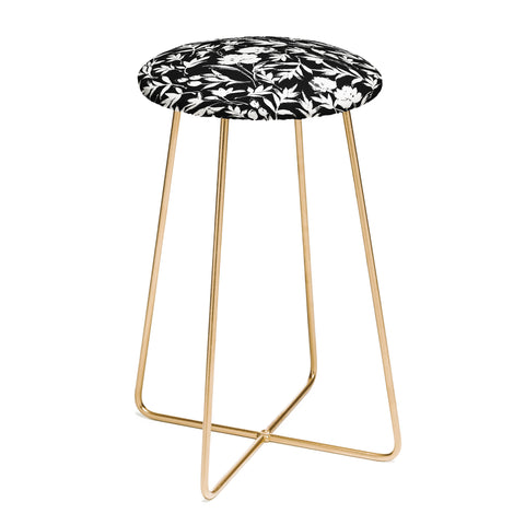 Marta Barragan Camarasa The black and white garden APD Counter Stool