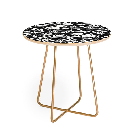 Marta Barragan Camarasa The black and white garden APD Round Side Table