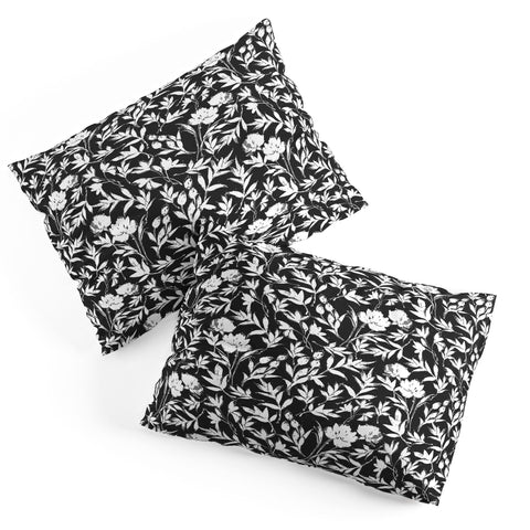 Marta Barragan Camarasa The black and white garden APD Pillow Shams