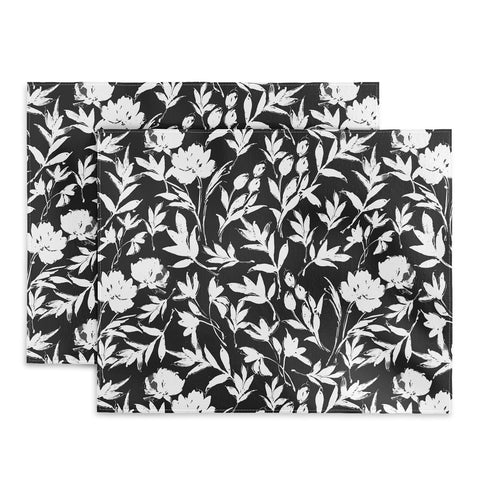 Marta Barragan Camarasa The black and white garden APD Placemat