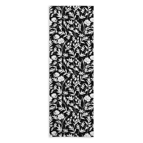 Marta Barragan Camarasa The black and white garden APD Yoga Towel
