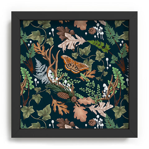 Marta Barragan Camarasa The dark and leafy forest Recessed Framing Square