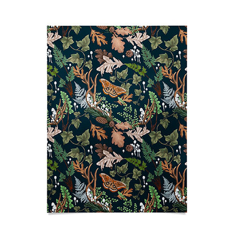 Marta Barragan Camarasa The dark and leafy forest Poster