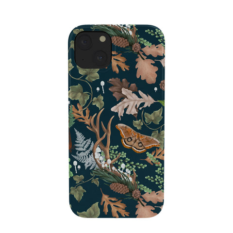 Marta Barragan Camarasa The dark and leafy forest Phone Case