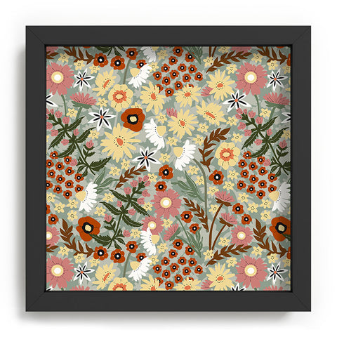 Marta Barragan Camarasa The leafy garden 23E Recessed Framing Square