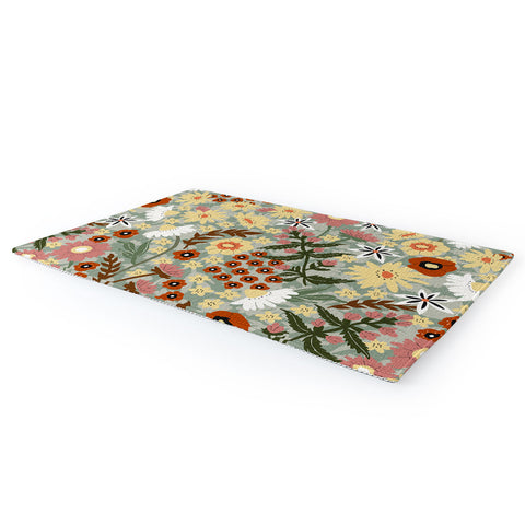 Marta Barragan Camarasa The leafy garden 23E Area Rug