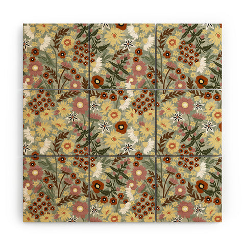 Marta Barragan Camarasa The leafy garden 23E Wood Wall Mural