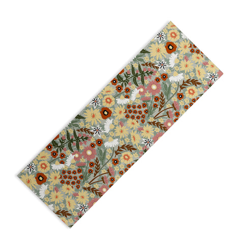 Marta Barragan Camarasa The leafy garden 23E Yoga Mat