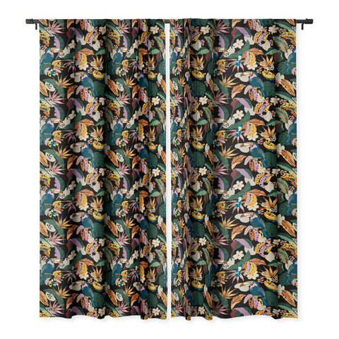 Marta Barragan Camarasa Toucans colorful dark jungle A Blackout Non Repeat