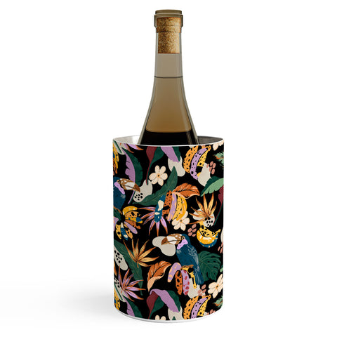 Marta Barragan Camarasa Toucans colorful dark jungle A Wine Chiller