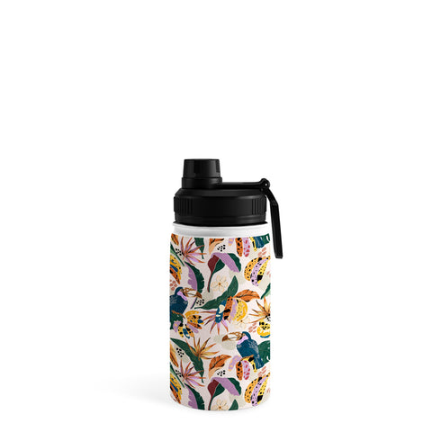 Marta Barragan Camarasa Toucans wild tropical nature Water Bottle
