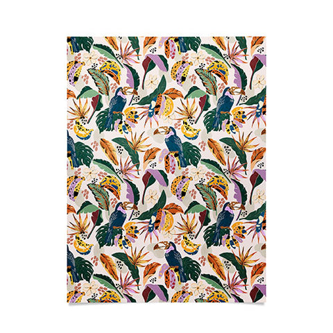 Marta Barragan Camarasa Toucans wild tropical nature Poster