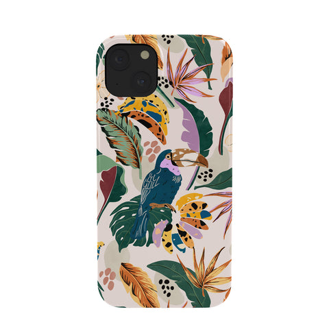 Marta Barragan Camarasa Toucans wild tropical nature Phone Case
