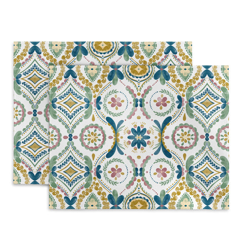 Marta Barragan Camarasa Tribal Mandala Essence Placemat