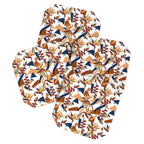 Marta Barragan Camarasa Tropical autumn 022 Coaster Set