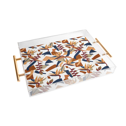 Marta Barragan Camarasa Tropical autumn 022 Acrylic Tray