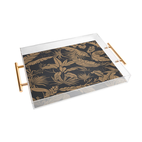 Marta Barragan Camarasa Tropical night heat Acrylic Tray