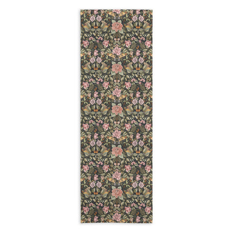 Marta Barragan Camarasa Victorian Garden Beauty Yoga Towel