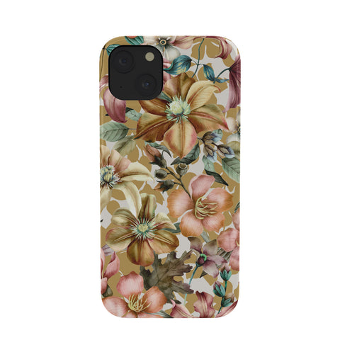 Marta Barragan Camarasa Vintage dramatic garden 01 Phone Case