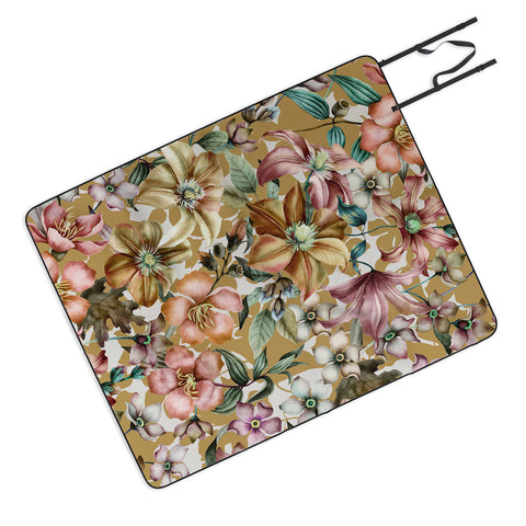 Marta Barragan Camarasa Vintage dramatic garden 01 Picnic Blanket