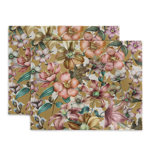 Marta Barragan Camarasa Vintage dramatic garden 01 Placemat