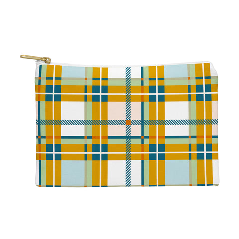 Marta Barragan Camarasa Warm Plaid Fusion Pouch