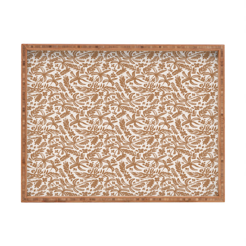 Marta Barragan Camarasa Warm Tropical Oasis Rectangular Tray