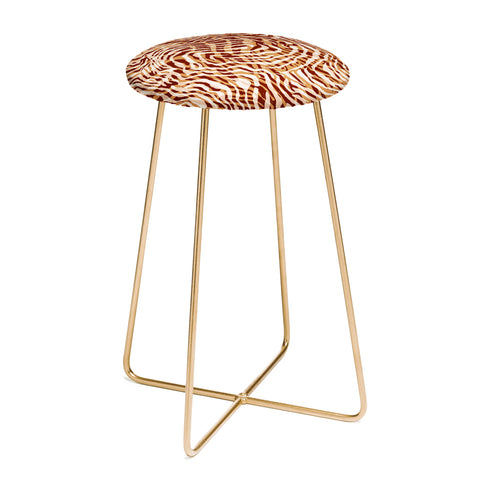 Marta Barragan Camarasa Waves modern wild AP Counter Stool