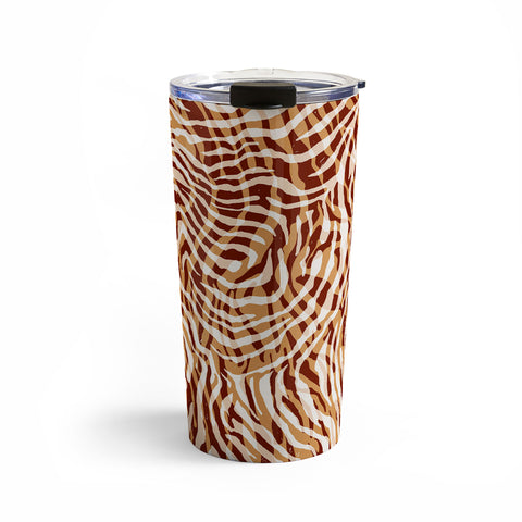 Marta Barragan Camarasa Waves modern wild AP Travel Mug