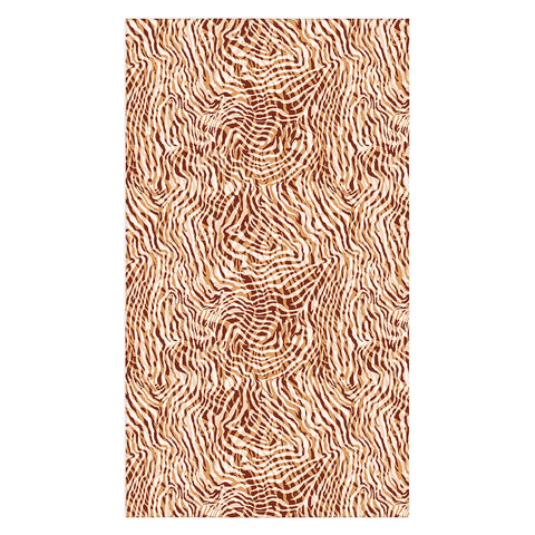 Marta Barragan Camarasa Waves modern wild AP Tablecloth