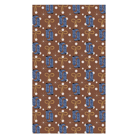 Marta Barragan Camarasa Western Boot Adventure Tablecloth