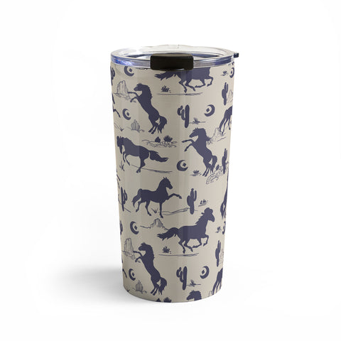 Marta Barragan Camarasa Western landscape Travel Mug