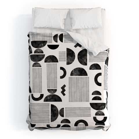 Marta Barragan Camarasa Western spirit BW Duvet Cover