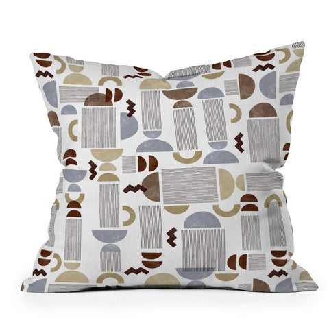 Marta Barragan Camarasa Western spirit I Outdoor Throw Pillow