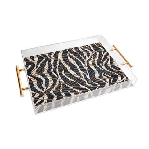 Marta Barragan Camarasa Wild animal skin D02 Acrylic Tray