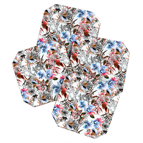 Marta Barragan Camarasa Wild bloom in the meadow Coaster Set
