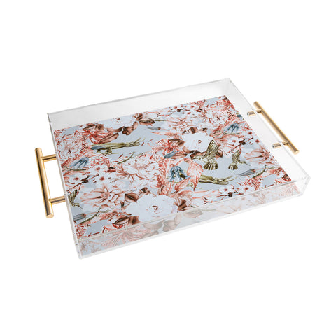 Marta Barragan Camarasa Wild botanical garden I Acrylic Tray