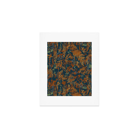 Marta Barragan Camarasa Wild Dark Forest Foliage Art Print