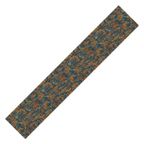 Marta Barragan Camarasa Wild Dark Forest Foliage Table Runner