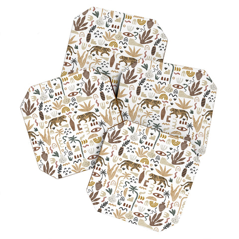 Marta Barragan Camarasa Wild Desert Shapes II Coaster Set