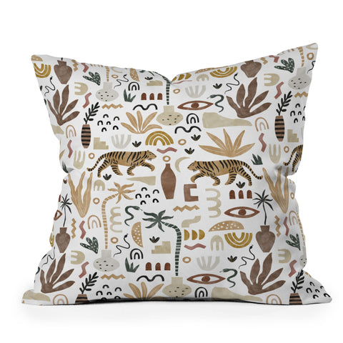 Marta Barragan Camarasa Wild Desert Shapes II Outdoor Throw Pillow