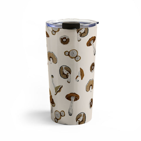 Marta Barragan Camarasa Wild forest mushrooms 2 Travel Mug