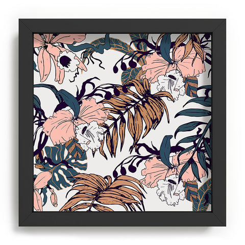 Marta Barragan Camarasa Winter in the jungle Recessed Framing Square