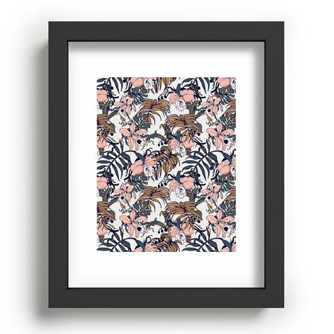 Marta Barragan Camarasa Winter in the jungle Recessed Framing Rectangle