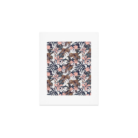 Marta Barragan Camarasa Winter in the jungle Art Print