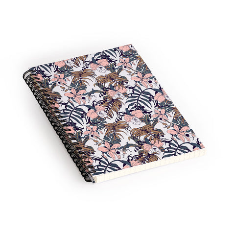 Marta Barragan Camarasa Winter in the jungle Spiral Notebook